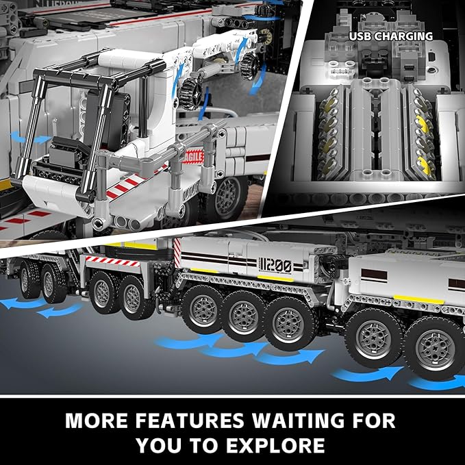 17007 Large Crane Building Set