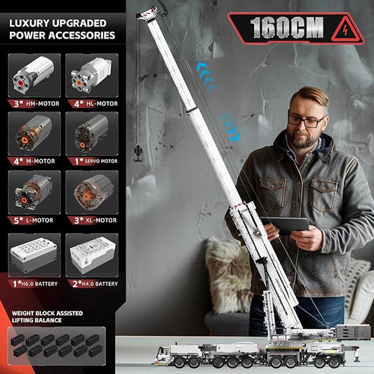 17007 Large Crane Building Set