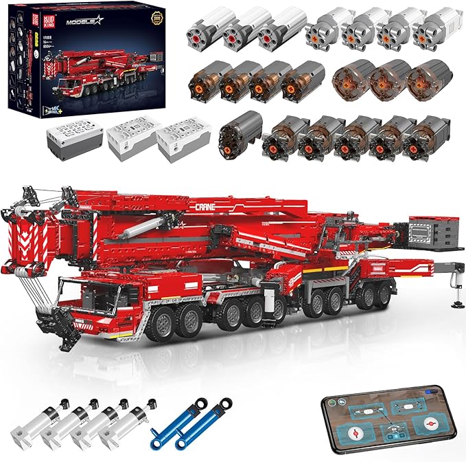 17008 Large Crane Building Set