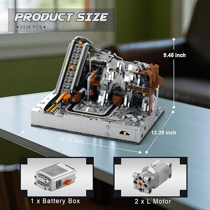 Electric Mining Machine Building Set