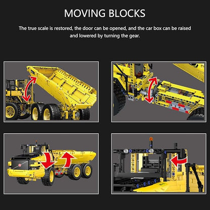 17010 Engineering Dump Truck Building Set