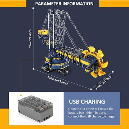 17006 Crawler Excavator Building Kit