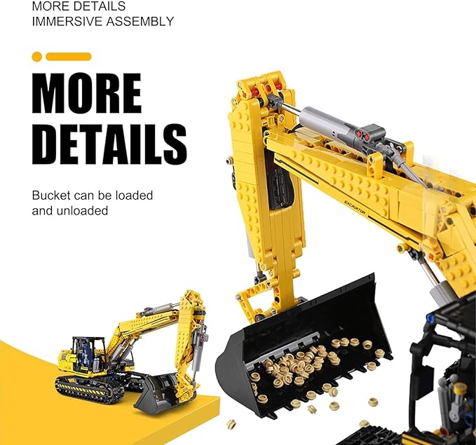 3112 RC Excavator Building Set