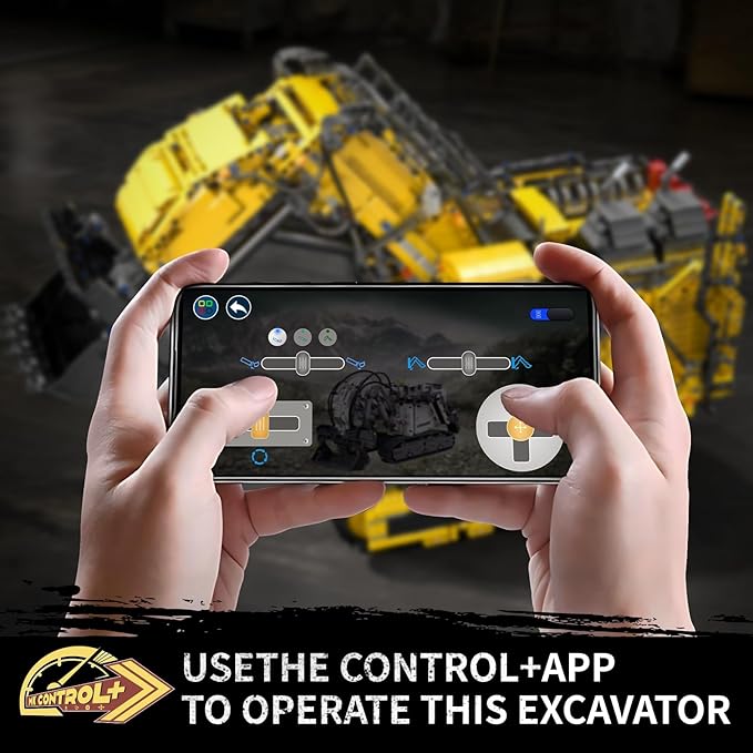 17070 Technic Control Large Excavator Building Kit