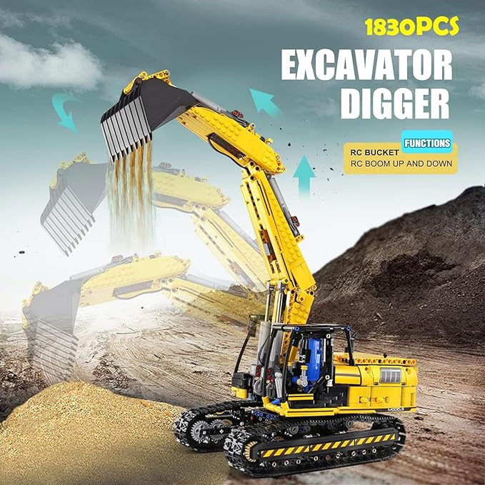 3112 RC Excavator Building Set