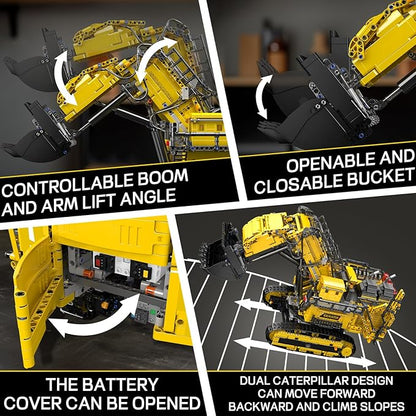 17070 Technic Control Large Excavator Building Kit