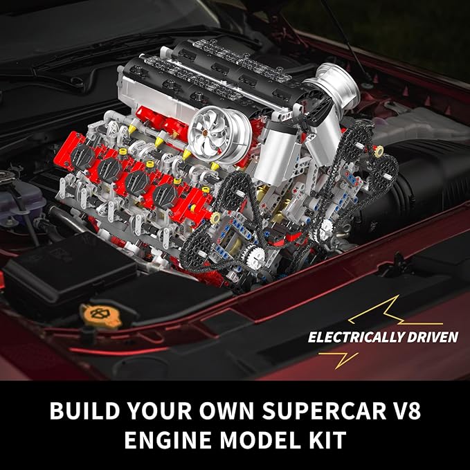 10130 V8 Engine Model Kit