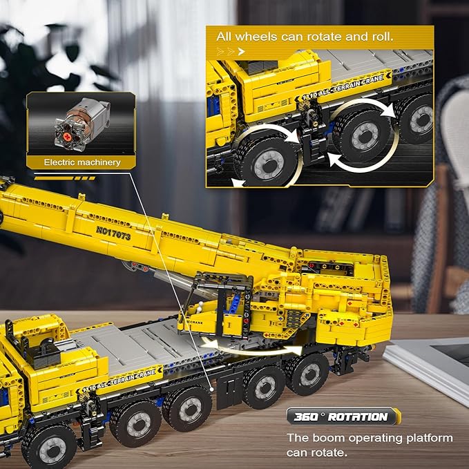 Mould King 17073 Engineering Truck Construction Set