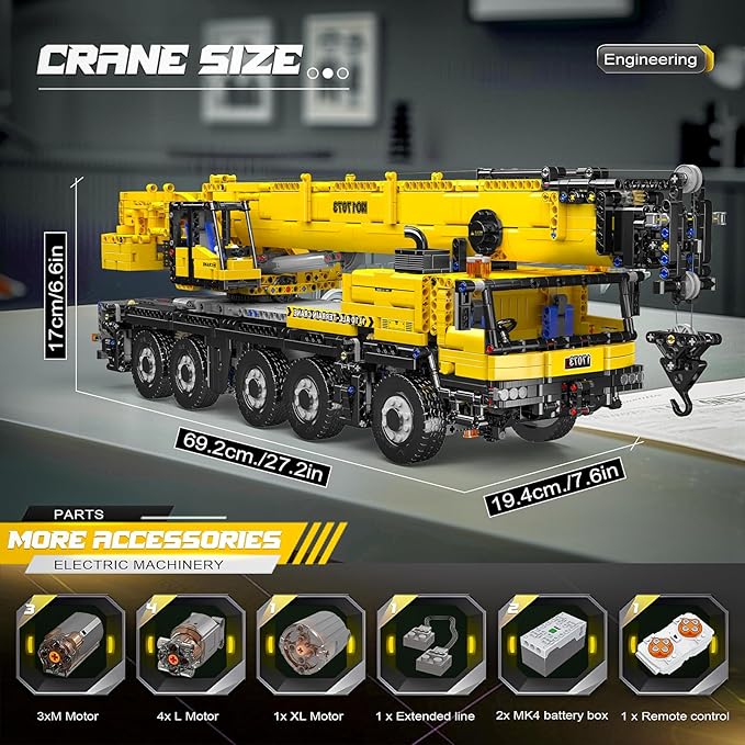 17073 Engineering Truck Construction Set