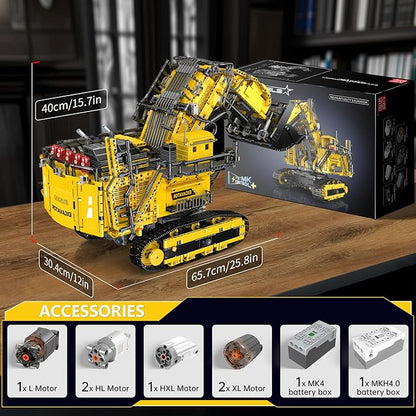 17070 Technic Control Large Excavator Building Kit
