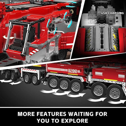 17008 Large Crane Building Set